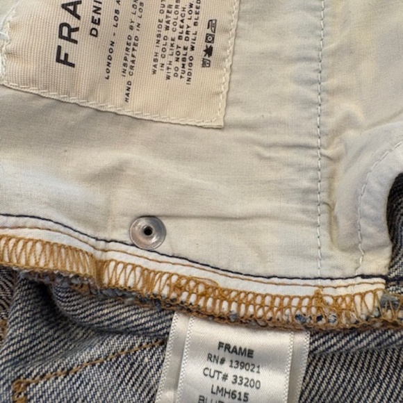 Frame Denim L'Homme Straight Jeans, Size 32 - Picture 5 of 8